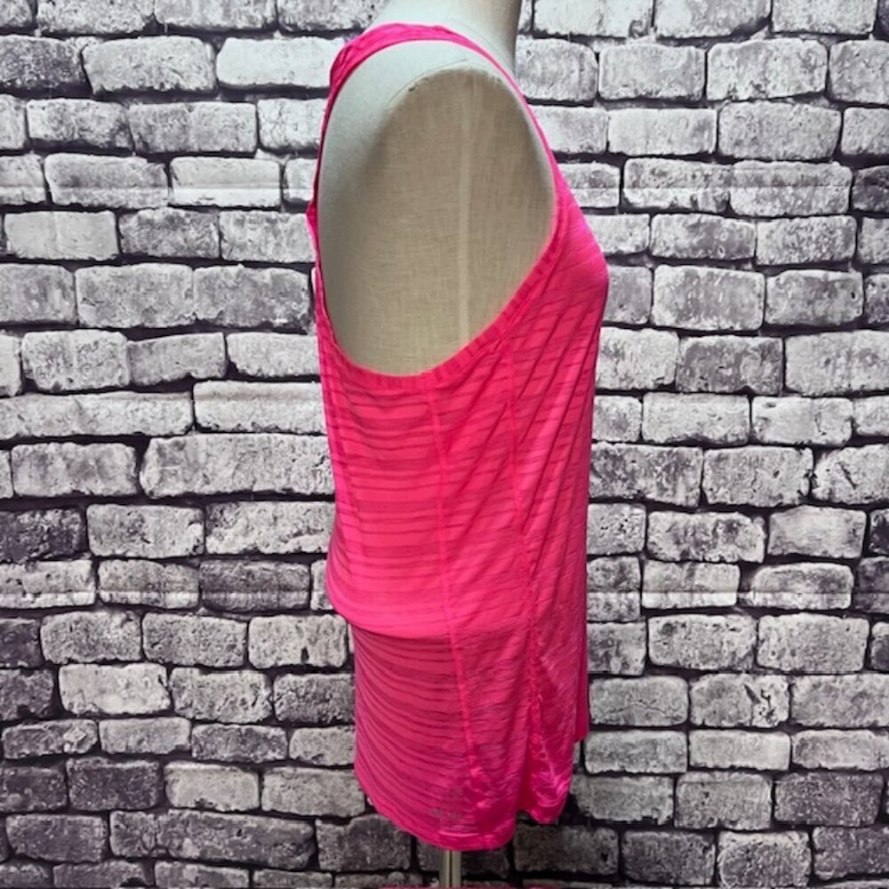 Nike Dri Fit Pink Racer Back Tank Size L - Picture 5 of 6
